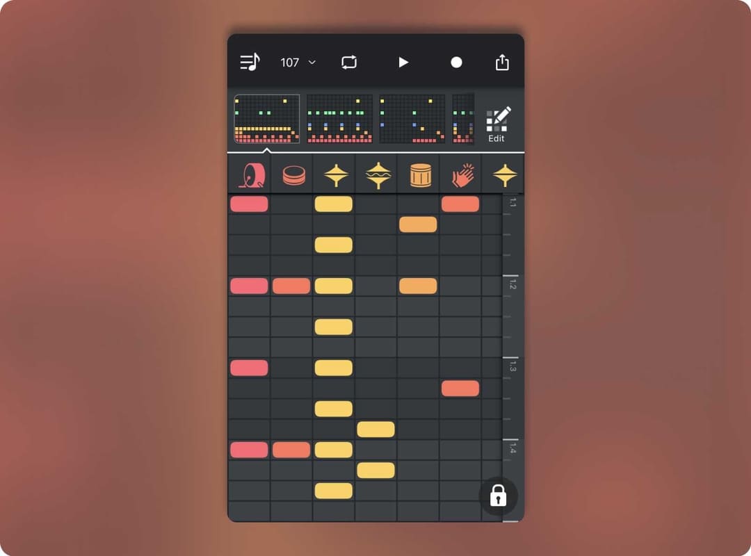 Beatmaking app for iOS and Android Download Beat Snap for free